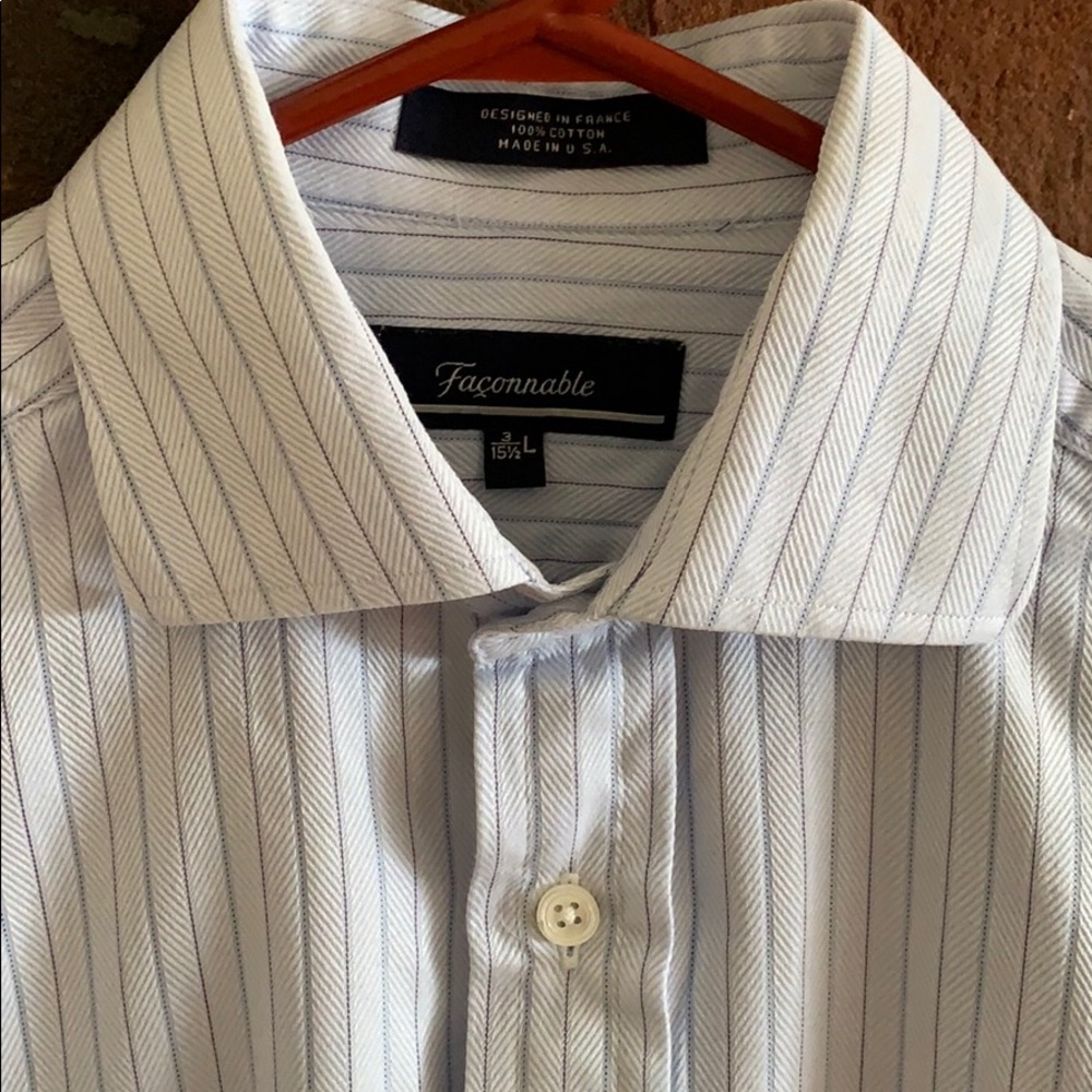 Faconnable men’s button down shirt